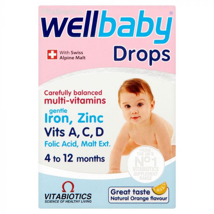 Order vitabiotics well baby multivitamin drops 4 to 12 months Online