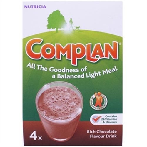 COMPLAN CHOCOLATE FLAVOUR DRINK SATCHETS - - 4X55 G