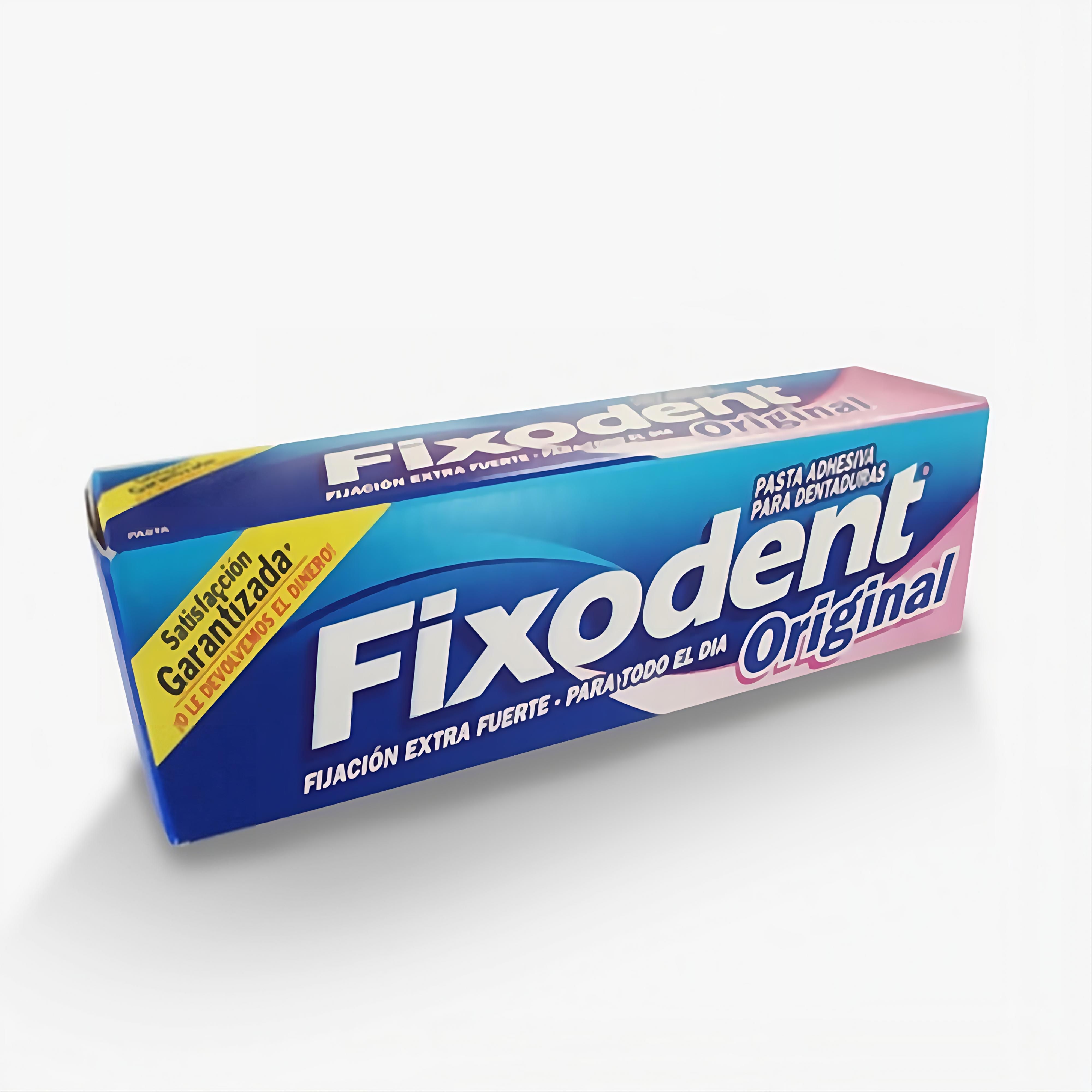 FIXODENT ORIGINAL CREAM DENTURE FIXATIVE ADHESIVE - 40 ML