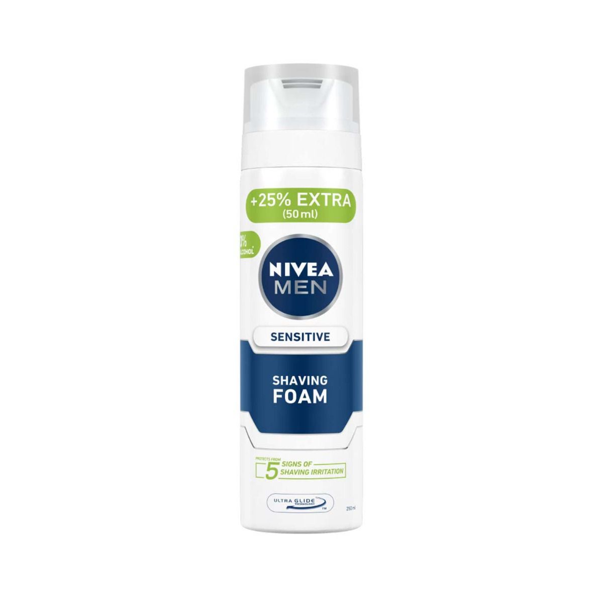 NIVEA SHAVING FOAM SENSITIVE - 200 ML