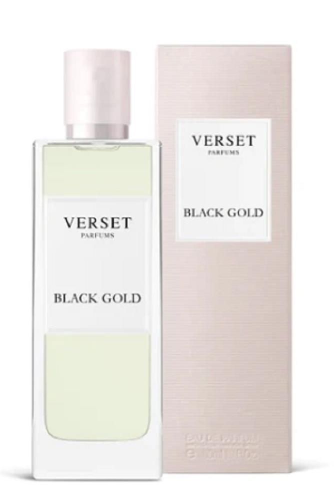 VERSET BLACK GOLD FOR HER EAU DE PARFUE SPRAY ( INSPIRED BY CAROLINA HERRERA - GOOD GILR) - 50ML