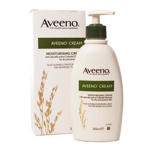 AVEENO CREAM - WITH NATURAL COLLOIDAL OATMEAL. -ECZEMA - 300 ML