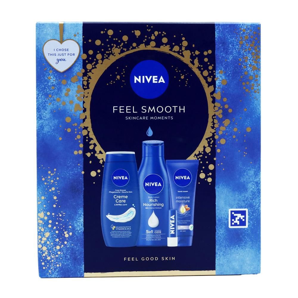 NIVEA FEEL SMOOTH 3PC GIFT SET - 1 SET