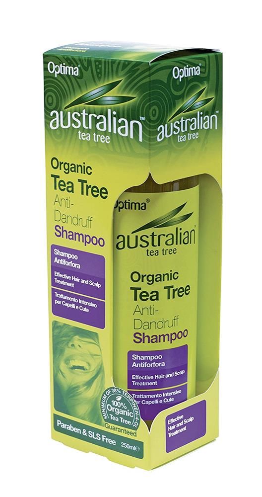 OPTIMA AUSTRALIAN TEA TREE ANTI DANDRUFF SHAMPOO (250ML) - 250 ML