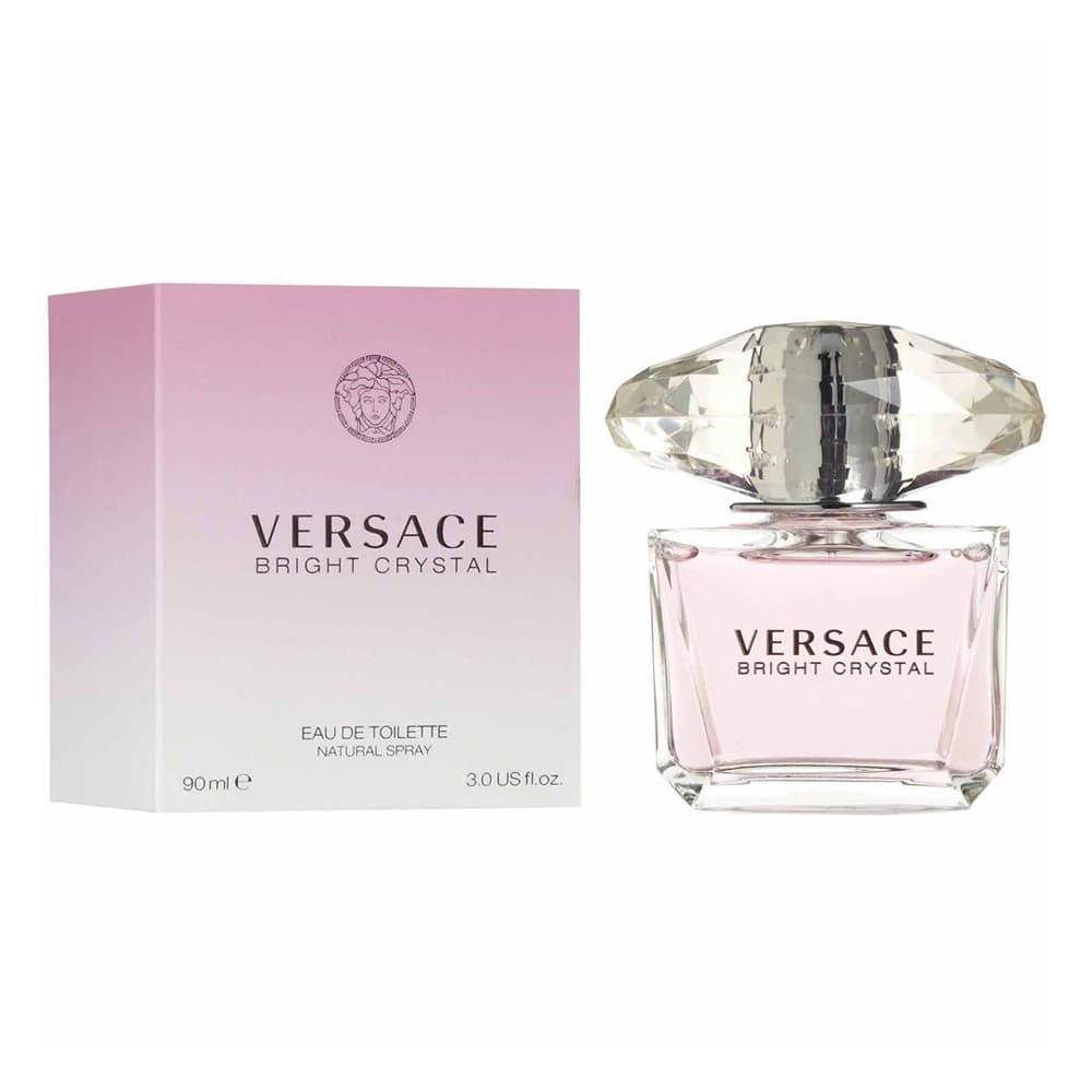 VERSACE BRIGHT CRYSTAL EAU DE TOILETTE SPRAY - 90 ML