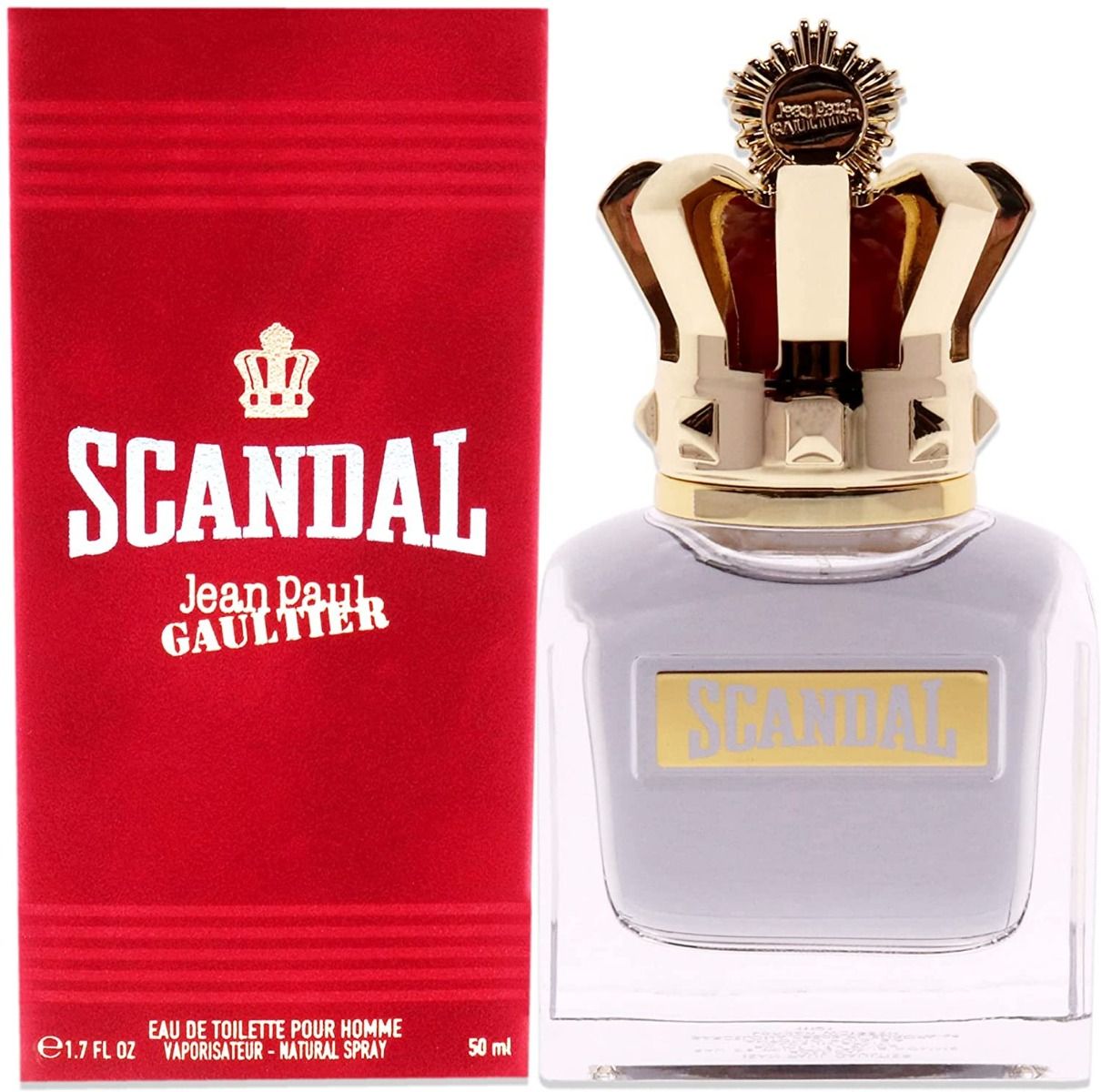 JEAN PAUL GAULTIER SCANDAL POUR HOMME EAU DE TOILETTE SPRAY - 50ML