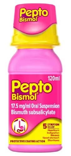 PEPTO BISMOL 5 SYMPTOM RELIEF LIQUID - 120ML