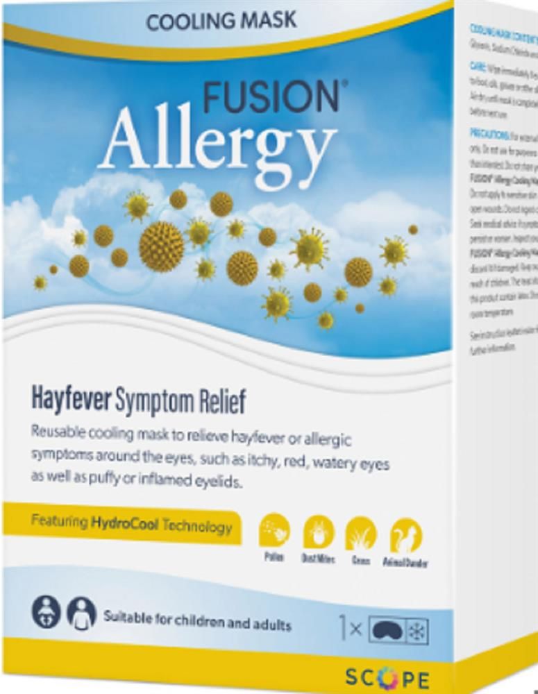 FUSION ALLERGY COOLING MASK FOR HAYFEVER ALLERGY - 1
