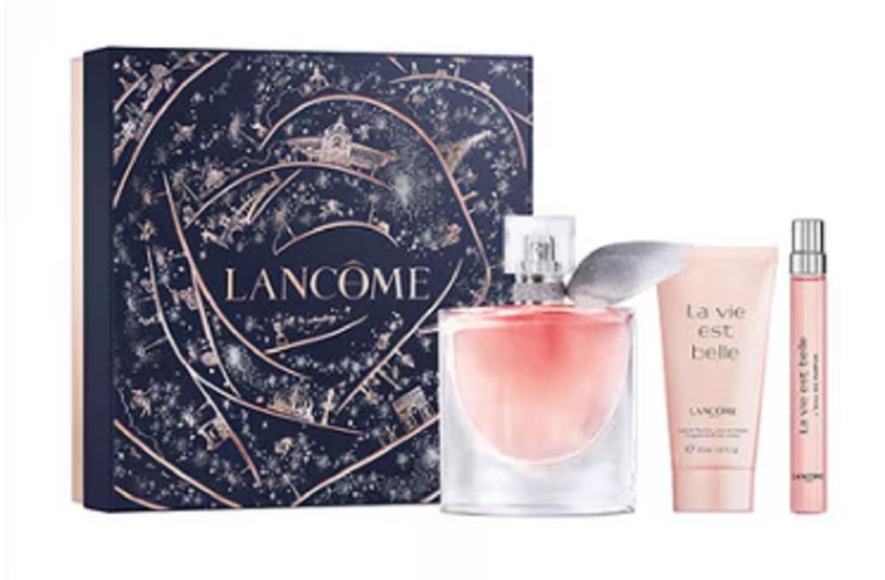 LANCOME LA VIE EST BELLE SET 50ML EAU DE PARFUM SPRAY+50ML LOTION+10ML MINI - 1 SET