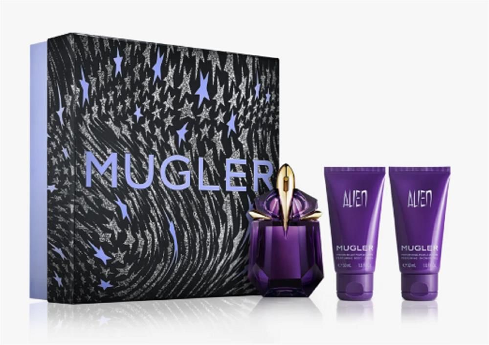 MUGLER ALIEN SET 30ML EAU DE PARFUM SPRAY+50ML LOTION+50ML SHOWER GEL - 1 SET
