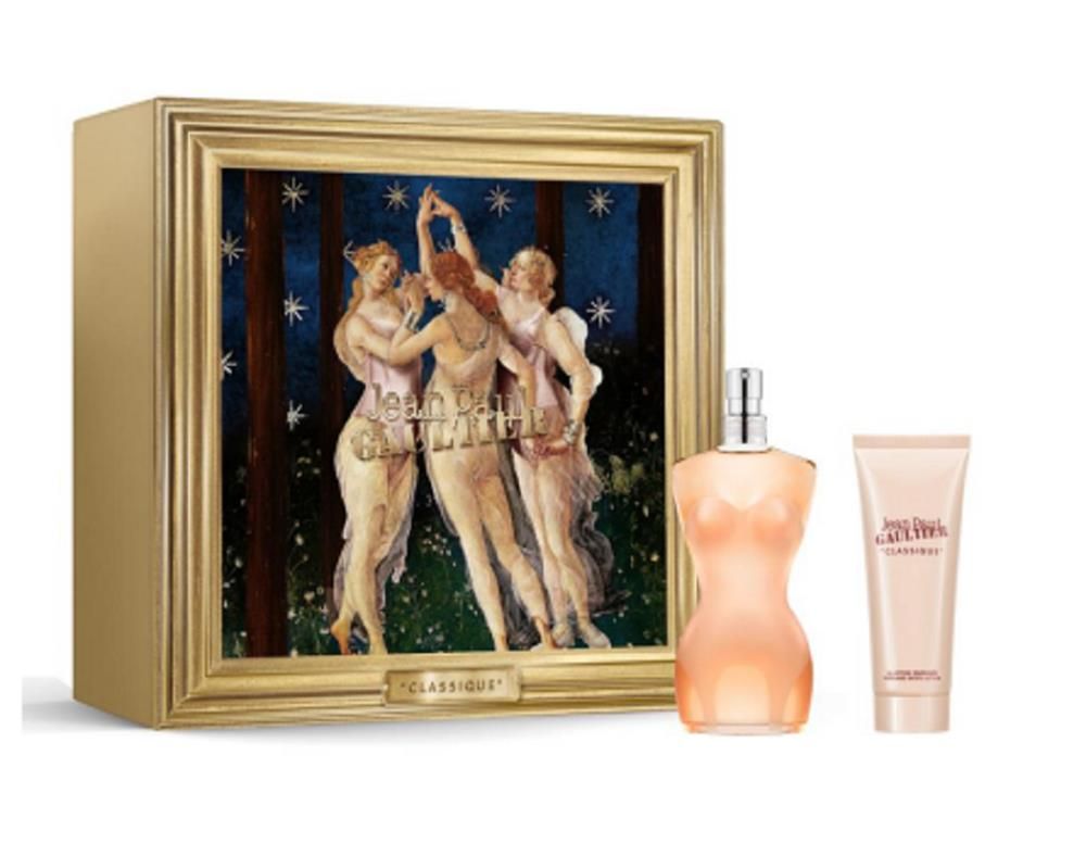 JEAN PAUL GAULTIER CLASSIC LADIES SET 100ML EAU DE TOILETTE SPRAY+75ML BODY LOTION - 1 SET