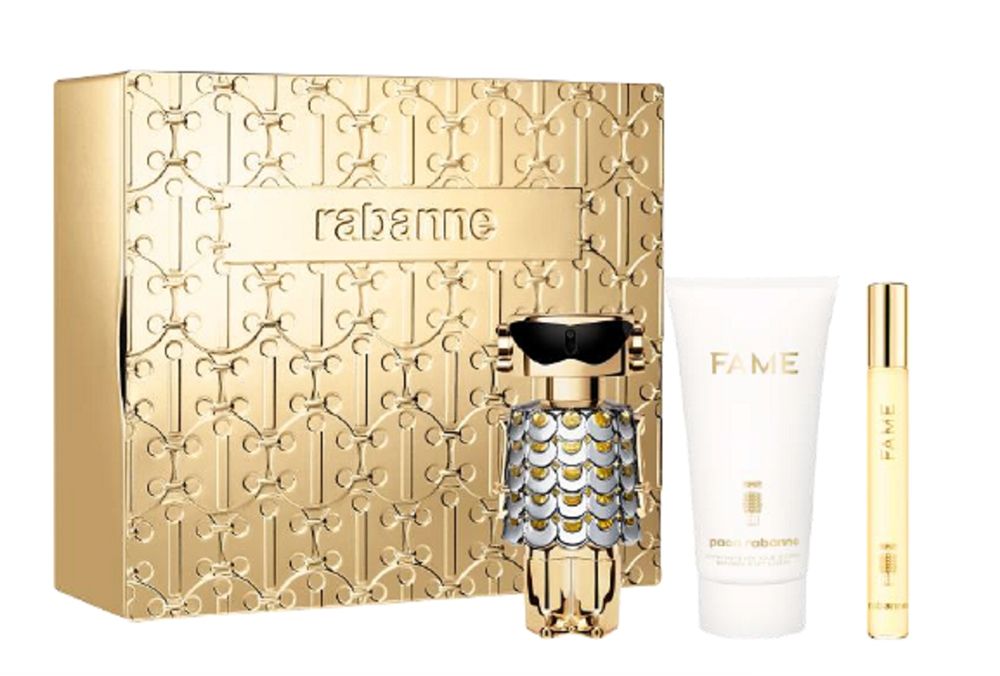 RABANNE FAME SET 50ML EAU DE PARFUM SPRAY+75ML LOTION+MINI - 1 SET