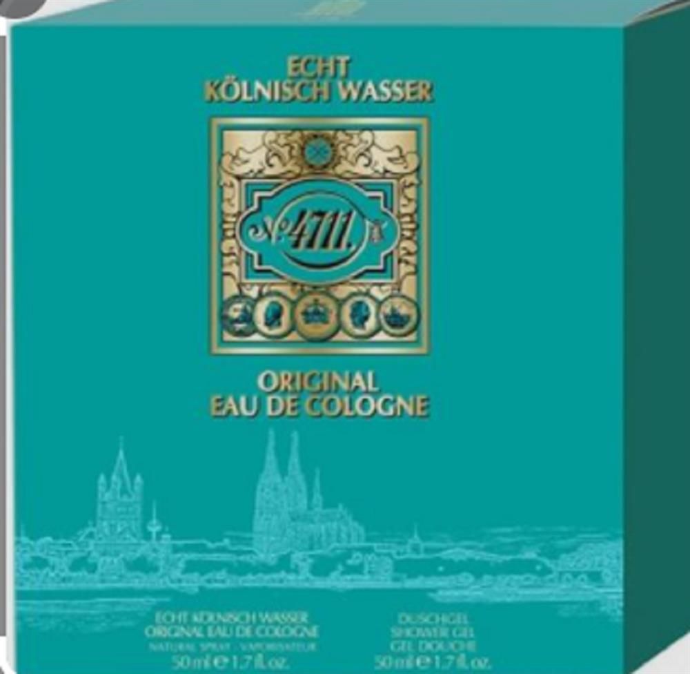 4711 GIFT SET COLONGE 50ML EAU DE COLOGNE + 50ML SHOWER GEL - 1 SET