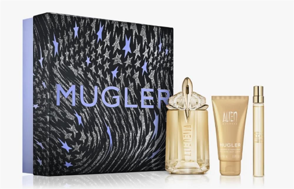 MUGLER ALIEN GODESS SET 60ML EAU DE PARFUM SPRAY+50ML LOTION+10ML MINI - 1 SET