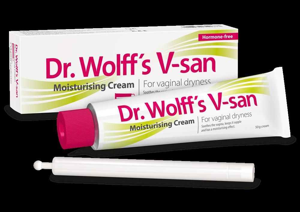 DR WOLFFS V-SAN MOISTURISING CREAM 50G
VIGINAL DRYNESS - 50 G