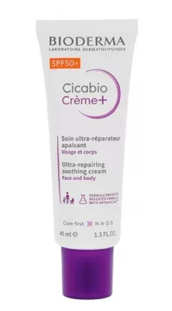 BIODERMA CICABIO CREAM+ SPF50+CREAM FOR FACE AND BODY - 40ML