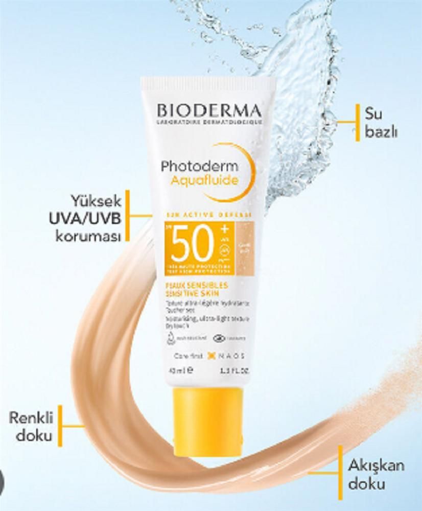 BIODERMA PHOTODERM AQUAFLUIDE SPF50+ CLAIRE LIGHT - 40ML