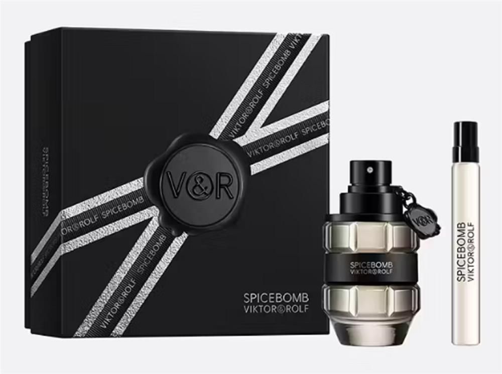 VICTOR&ROLF SPICE BOMB INSTINCT SET 50ML EAU DE TOILETTE SPRAY+10ML MINI - 1 SET