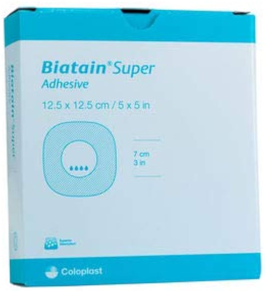 BIATAIN SUPER NON-ADHESIVE DRESSING - 12.5 X 12.5 CM