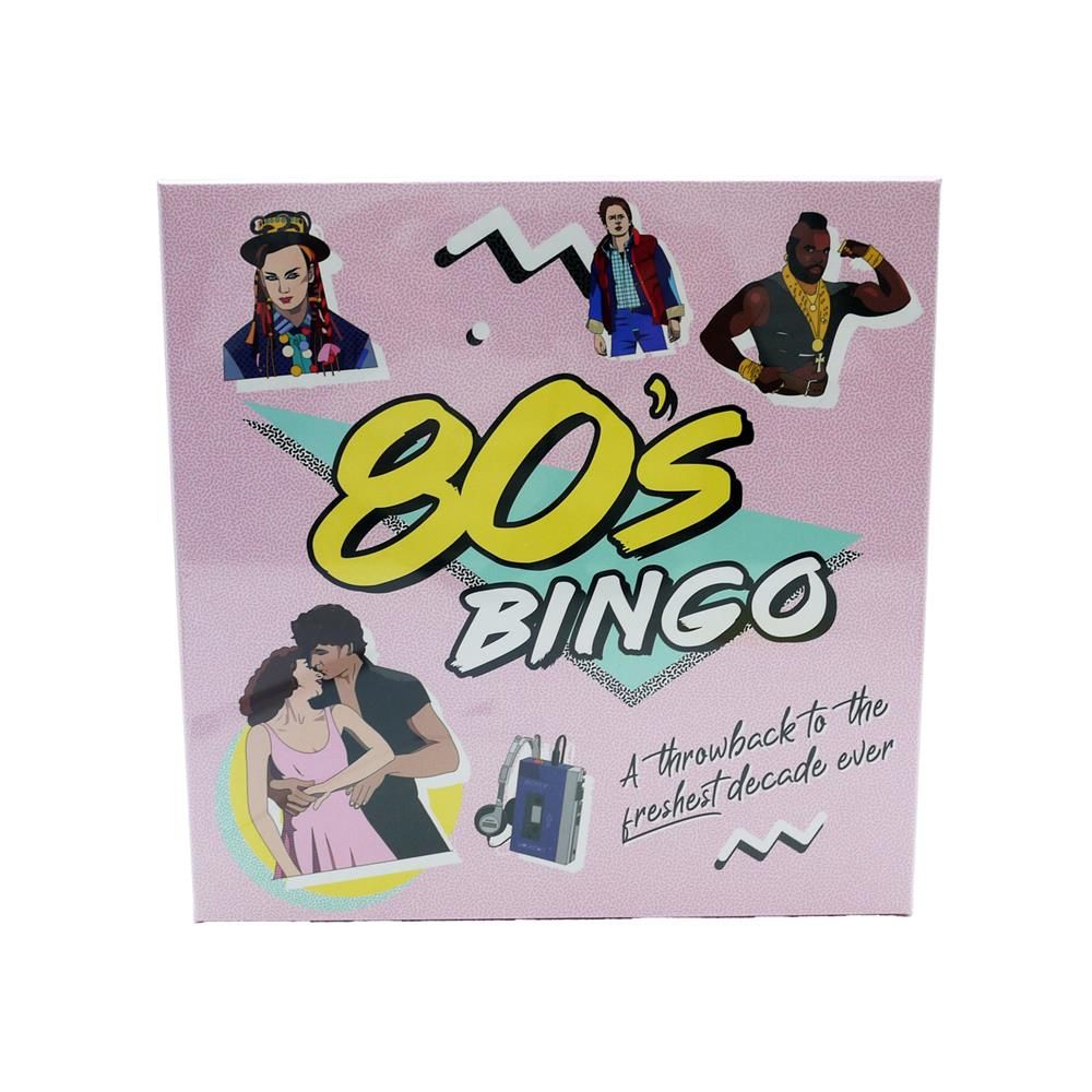 80'S BINGO GAME - 1