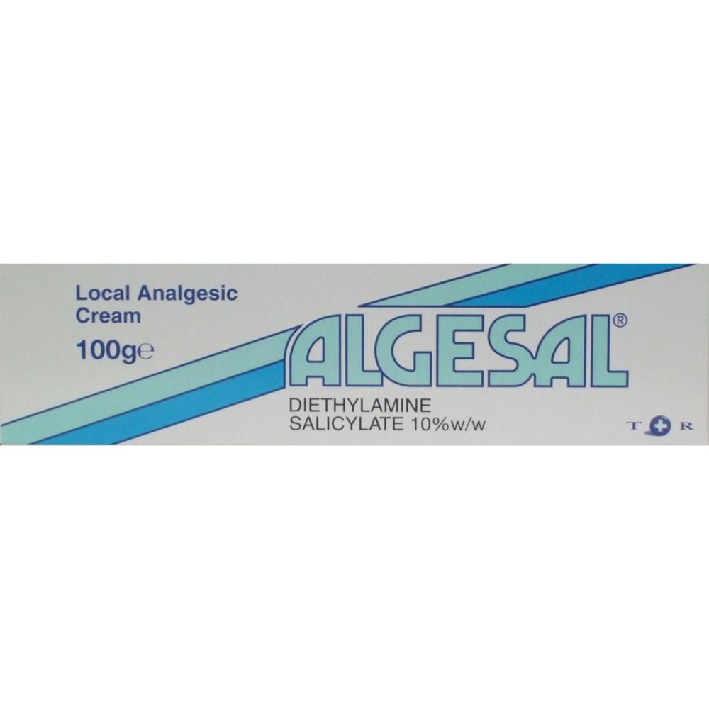 ALGESAL CREAM LOCAL ANALGESIC FOR PAIN RELIEF 100G - 100 G