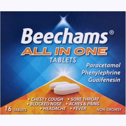 BEECHAMS ALL-IN-ONE TABLETS - 16 TABS