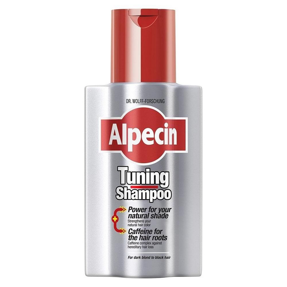 ALPECIN TUNING SHAMPOO NATURAL SHADE CAFFEINE FOR THE HAIR ROOTS - 200ML