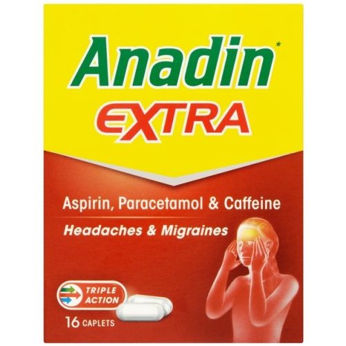 ANADIN EXTRA TRIPLE ACTION - 16 CAPLETS