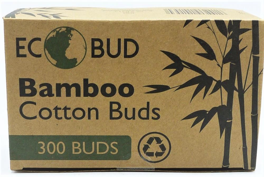 BAMBOO COTTON BUDS (300 BUDS) - 300 BUDS