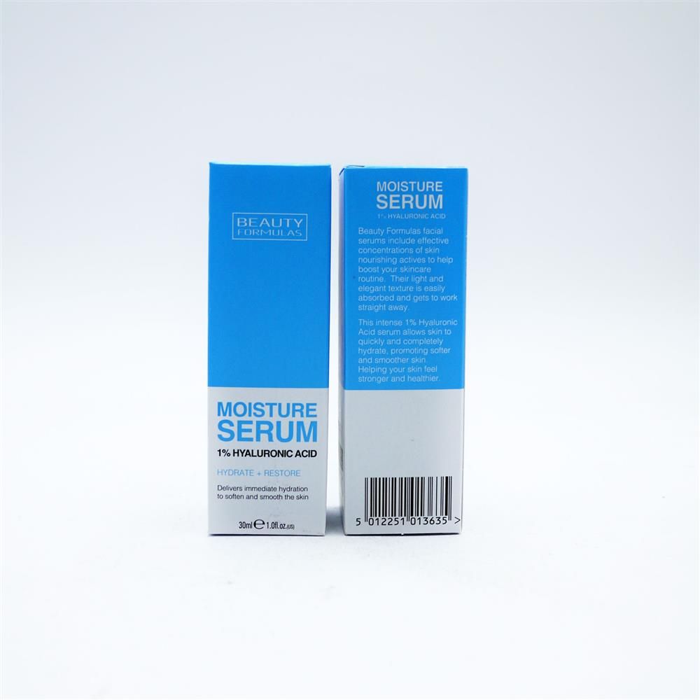BEAUTY FORMULAS MOISTURE HYALURONIC ACID SERUM - 30ML