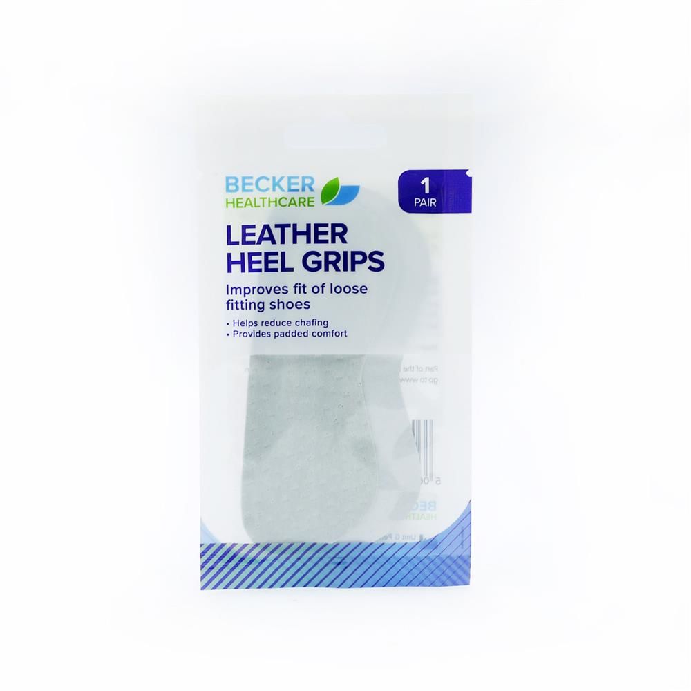 BECKER LEATHER HEEL GRIPS - 1