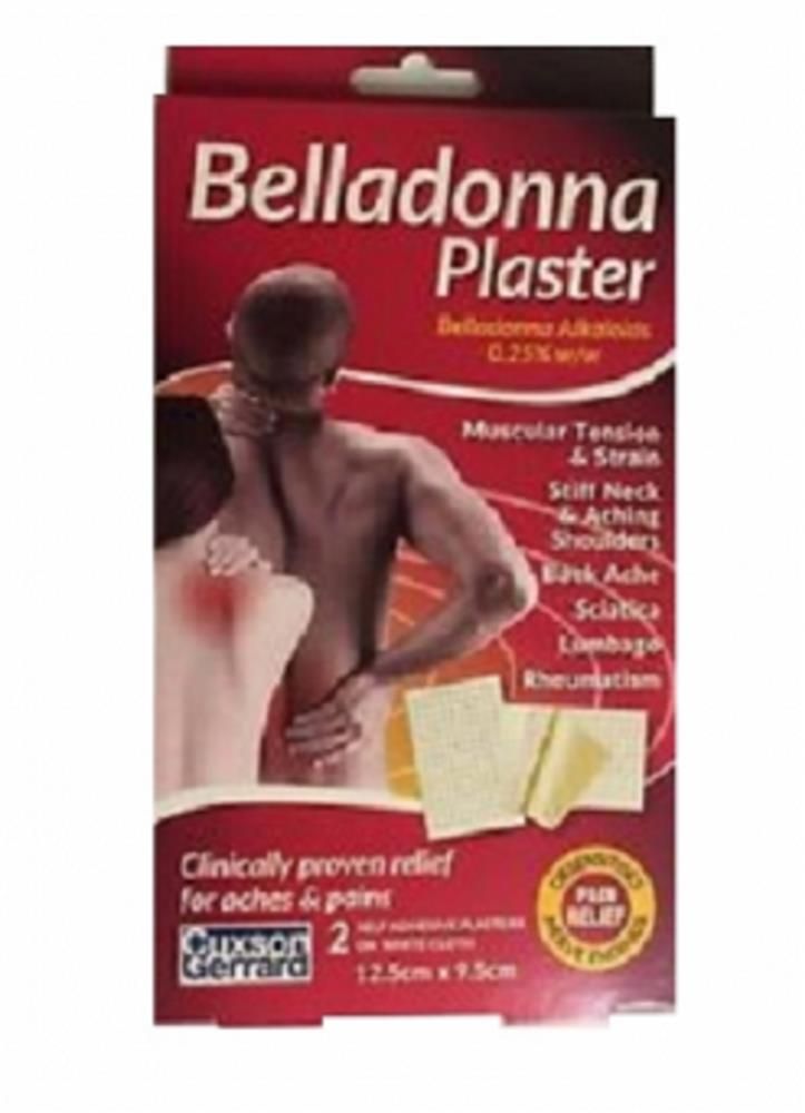 BELLADONNA PLASTER(12.5CM X 9.5CM - 2