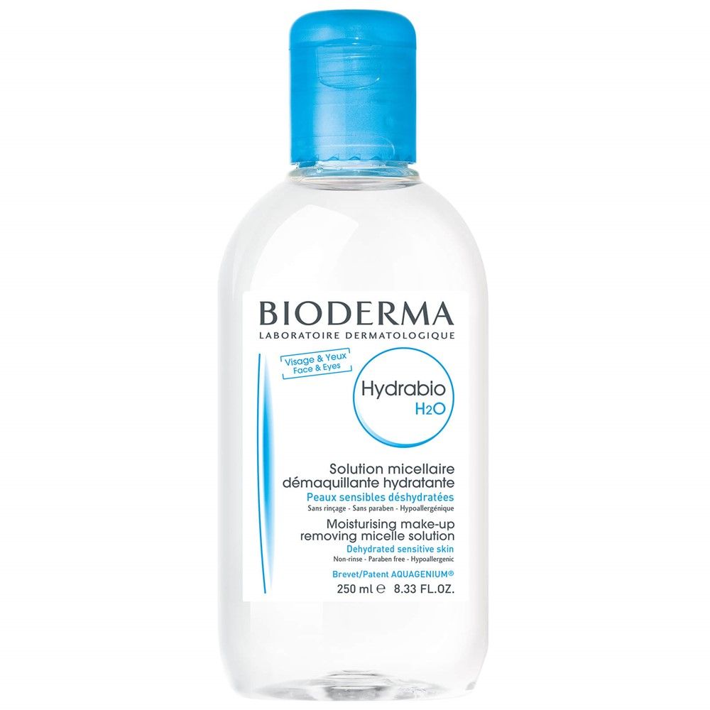 BIODERMA HYDRABIO H20 MOISTURISING MAKE-UP REMOVING MICELLE SOLUTION - 250ML