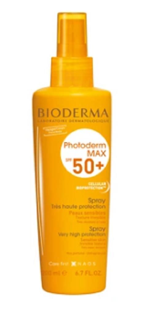 BIODERMA PHOTODERM MAX SPF 50+ SPRAY FOR SENSITIVE SKIN - 200ML