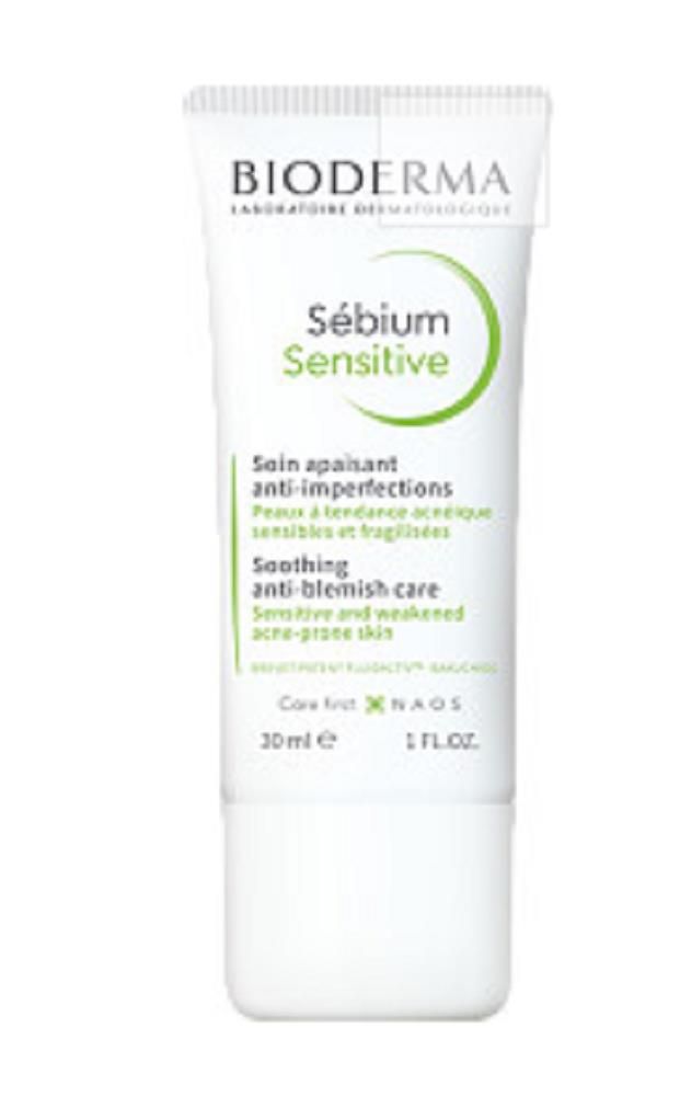 BIODERMA SEBIUM SENSITIVE SOOTHING ANTI-BLEMISH CARE - 30ML
