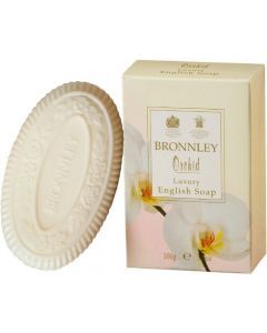 BRONNLEY ORCHID SOAP 100G (BY APPOINTMENT TO HM THE QUEEN TOILET SOAP MAKERS H BRONNLEY&CO IK LTD MARLOW) - 75G