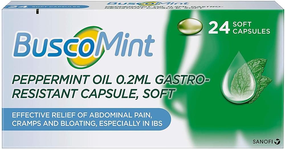 BUSCOMINT CAPSULES - 24 CAPS