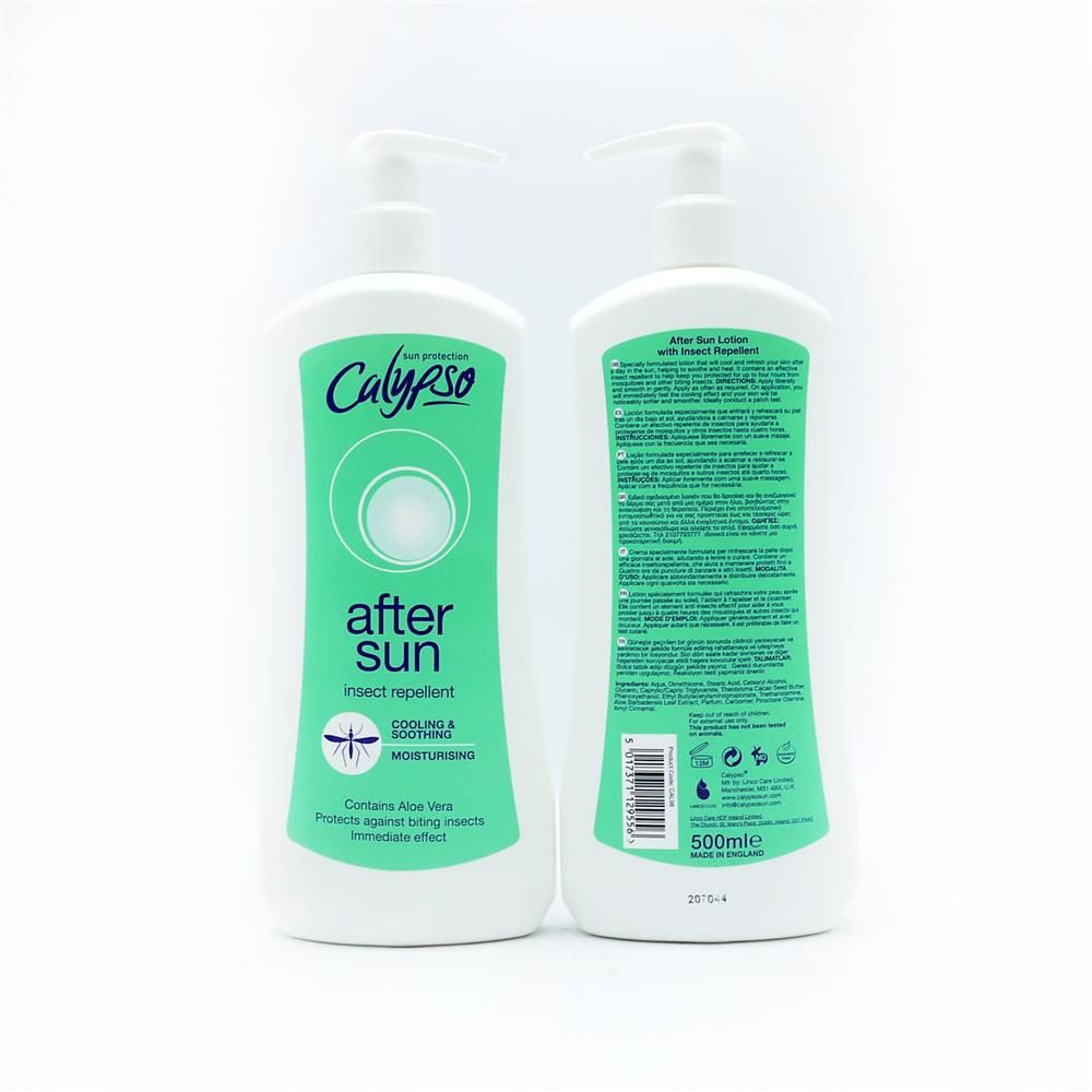 CALYPSO AFTER SUN WITH INSECT REPELLENT - 500ML