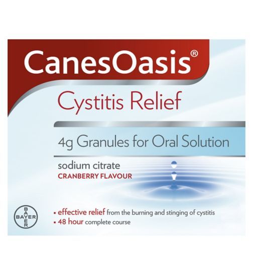CANESOASIS CYSTITIS RELIEF CANESOASIS ORAL SOLUTION CRANBERRY FLAVOURFLAVOUR - 6 SACHETS