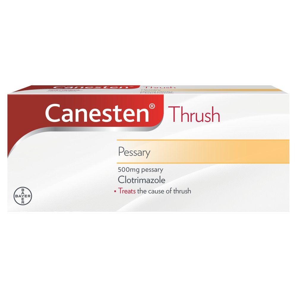 CANESTEN THRUSH 500MG PESSARY - 1 DISP