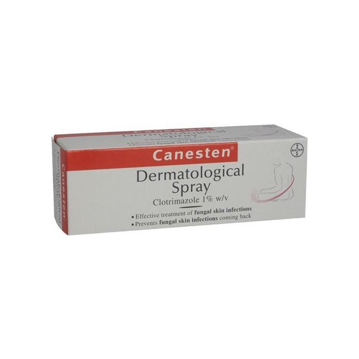 CANESTEN DERMATOLOGICAL SPRAY CLOTRIMAZOLE- ANTI FUNGLE - 40 ML