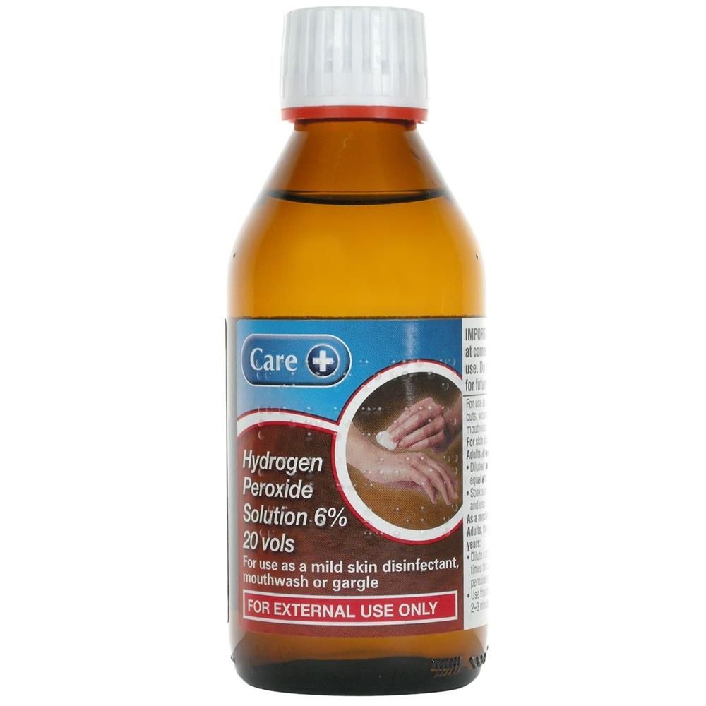 CARE HYDROGEN PEROXIDE 20VOL
6% - 200 ML