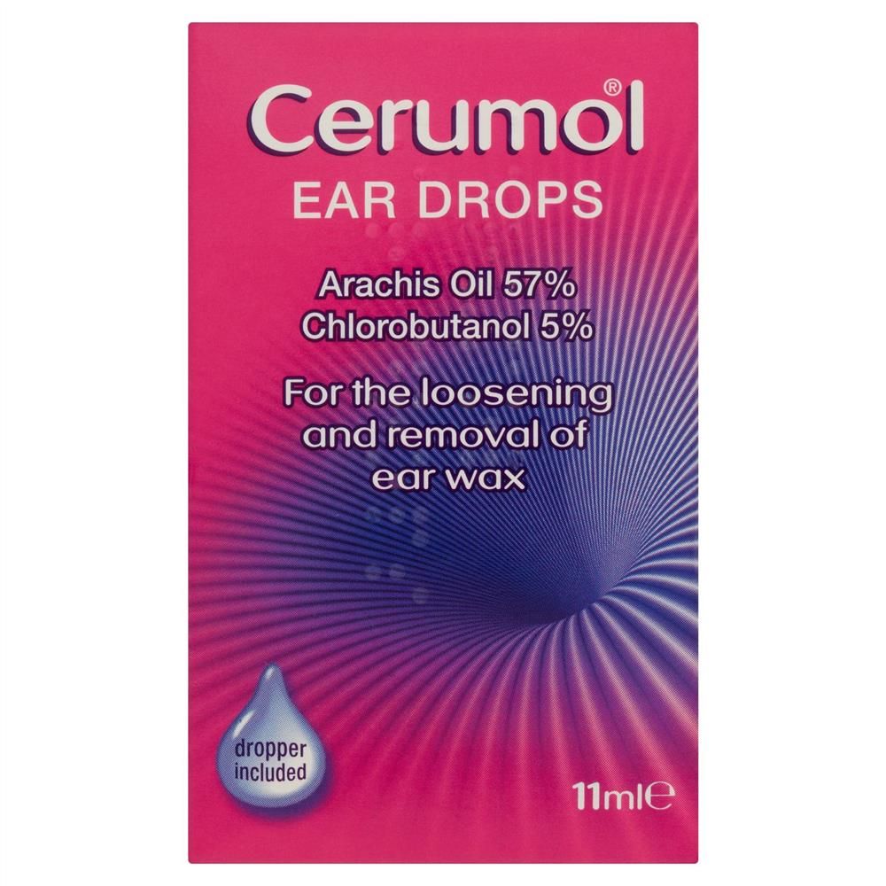 CERUMOL EAR DROPS- REMOVE EAR WAX - 11 ML