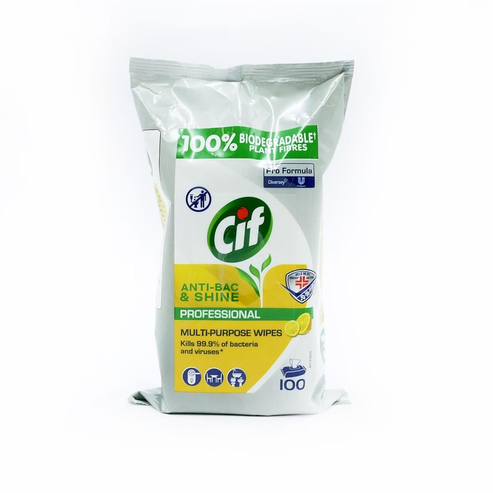 CIF WIPES MULTI SURFACE NEW ECO - 100 WIPES