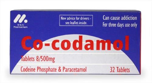 CO-CODAMOL TABLETS 8/500MG - 32 TABS