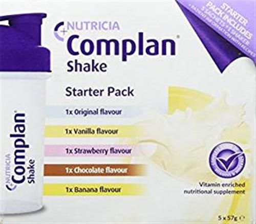 COMPLAN SHAKE FLAVOURED SHAKES ASSORTED PACK - 57G X 5