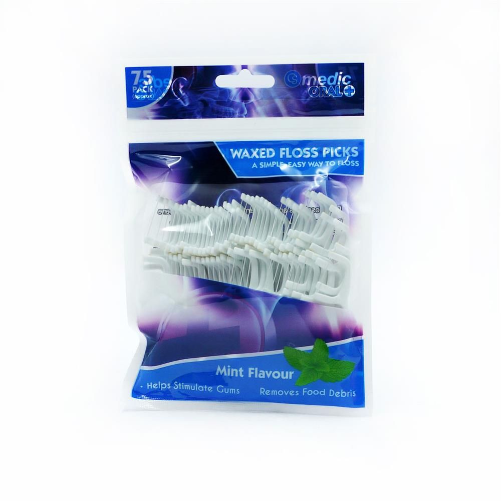 CS MEDIC ORAL WAXED FLOSS 75 PACK - 1