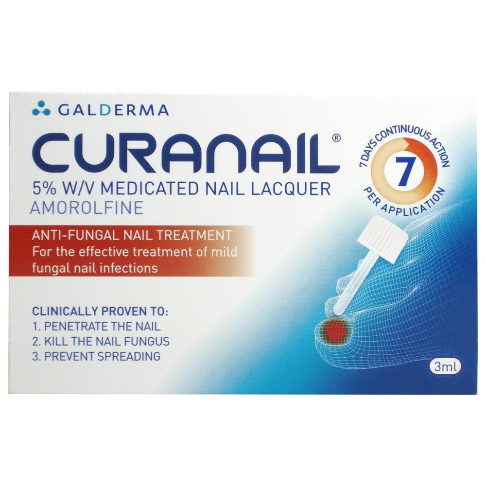 CURANAIL 5% NAIL LACQUER - ANTIFUNGAL NAIL TREATMENT - 3 ML