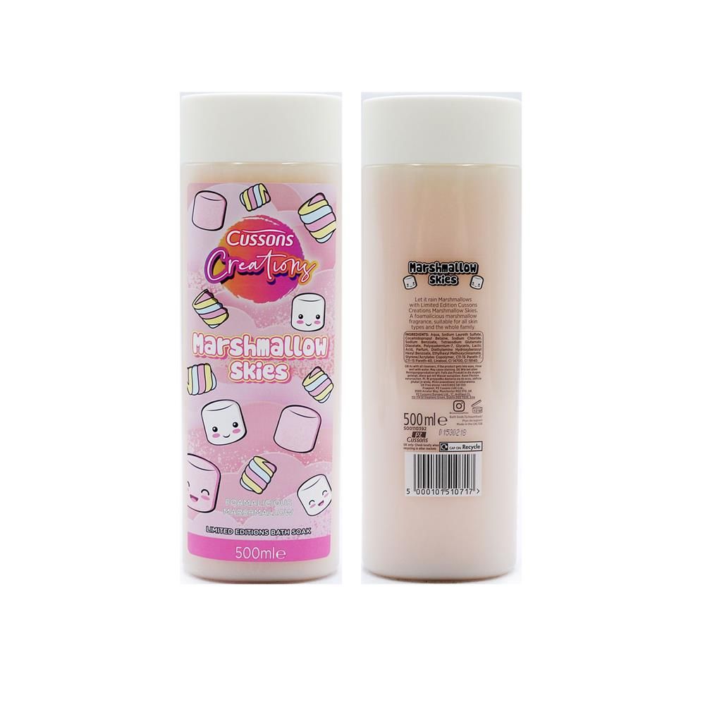 CUSSONS CREATIONS BATH FORM MARSHMALLOW SKIES - 500ML