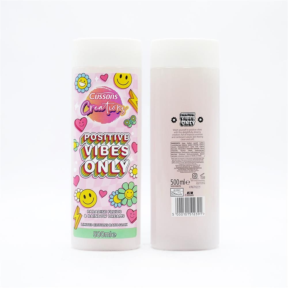 CUSSONS CREATIONS BATH FORM POSITIVE VIBES - 500ML